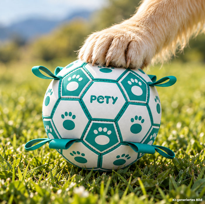 PETY Spielball mit Schlaufen gross