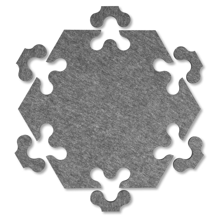 plotony Panneaux acoustiques Hexagon, 6 pièces —